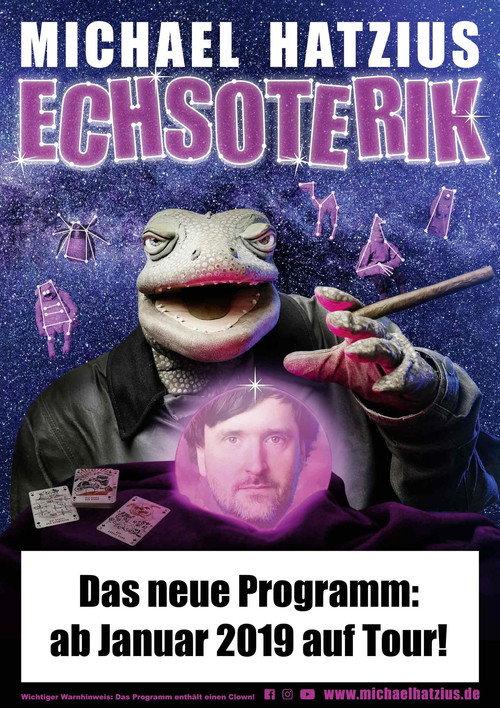 Michael Hatzius: Echsoterik 2020 official movie poster