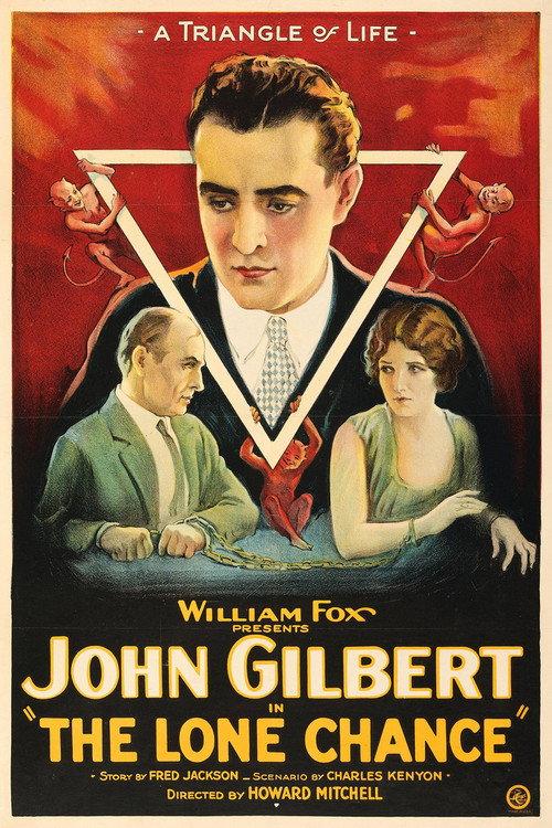 The Lone Chance 1924 official movie poster