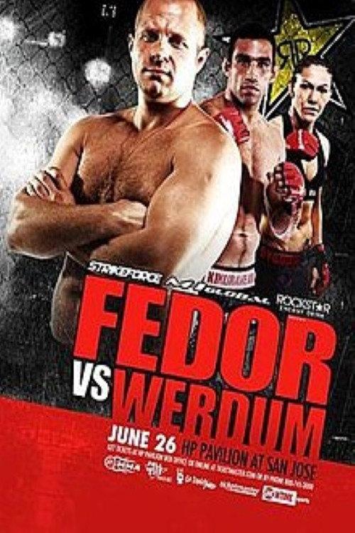 Strikeforce: Fedor vs. Werdum 2010 official movie poster