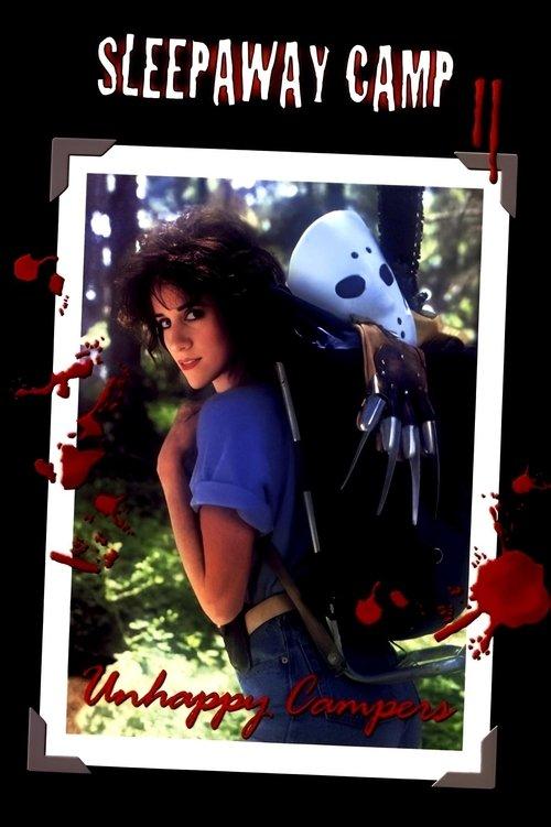 Sleepaway Camp II: Unhappy Campers 1988 official movie poster