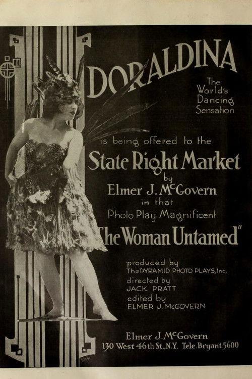 The Woman Untamed 1920 official movie poster