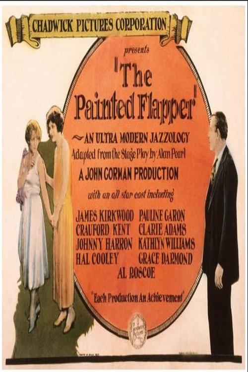 The Painted Flapper 1924 official movie poster