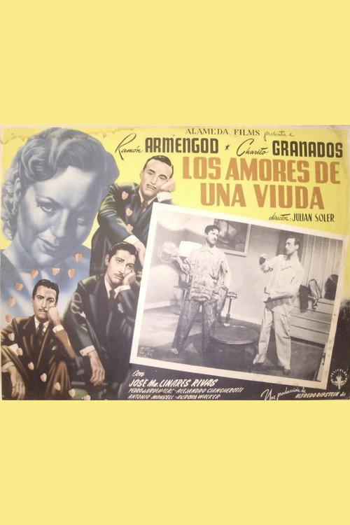 Los amores de una viuda 1949 official movie poster