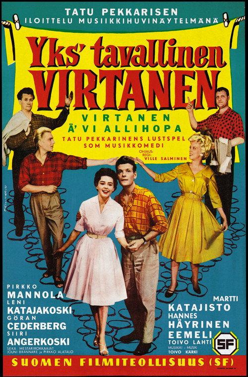 Yks' tavallinen Virtanen 1959 official movie poster