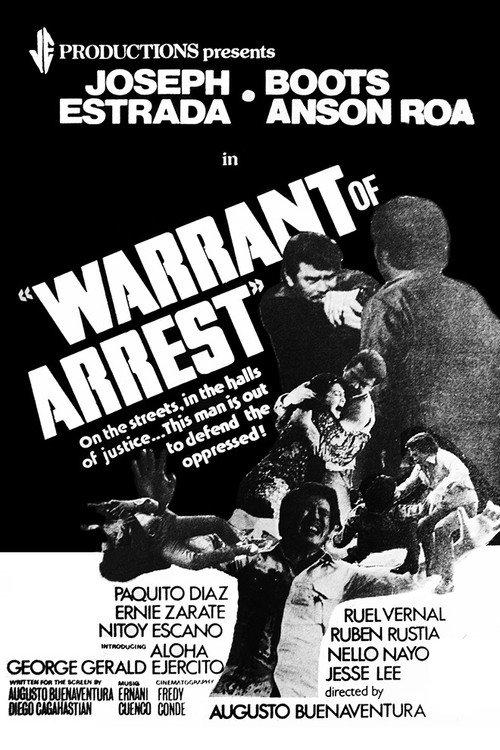 Warrant of Arrest 1979 official movie poster