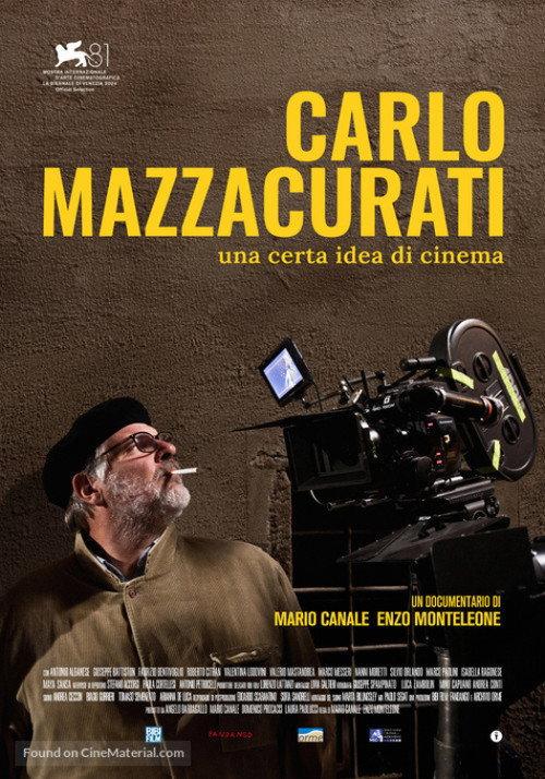 Carlo Mazzacurati: A Certain Idea of Cinema 2024 official movie poster
