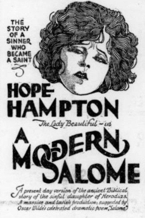 A Modern Salome 1921 official movie poster