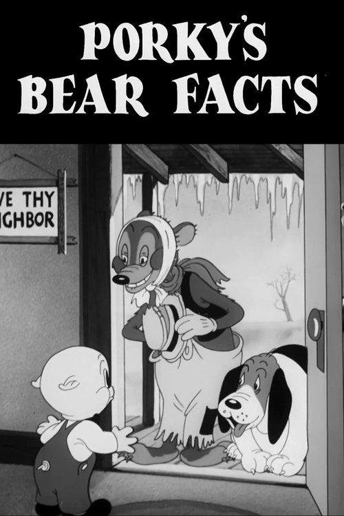 Porky's Bear Facts 1941 official movie poster