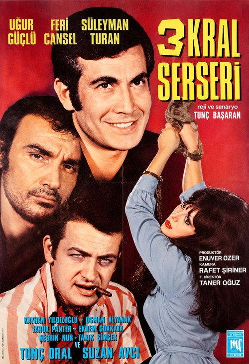 Üç Kral Serseri 1970 official movie poster