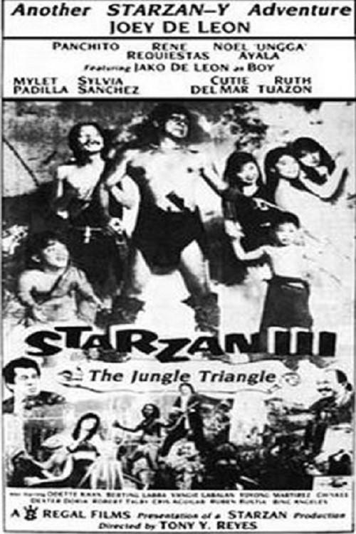 Starzan III 1990 official movie poster