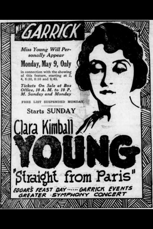 Straight from Paris 1921 official movie poster