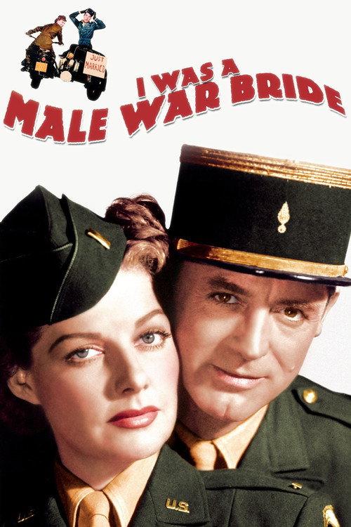 I Was a Male War Bride 1949 official movie poster