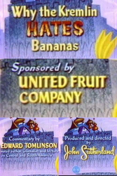 Why the Kremlin Hates Bananas 1953 official movie poster