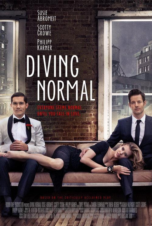 Diving Normal 2013 official movie poster