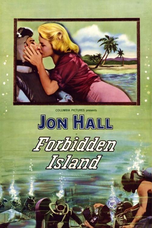 Forbidden Island 1959 official movie poster