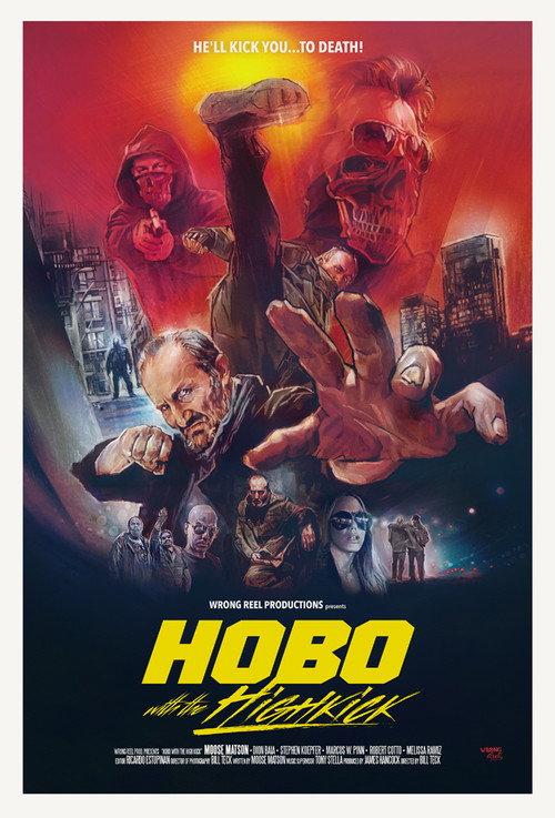 Hobo with the Highkick 2020 official movie poster