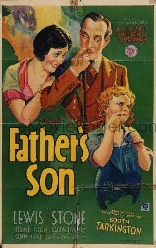 Father's Son 1931 official movie poster