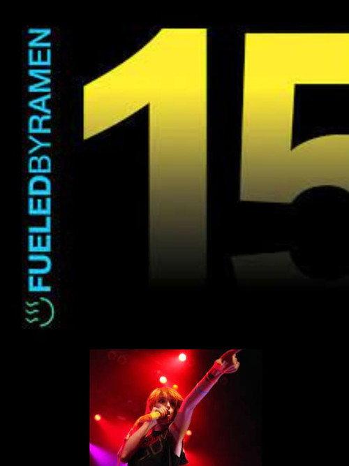Paramore - Fueled By Ramen 15th Anniversary 2011 official movie poster