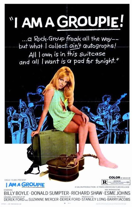 I Am a Groupie 1970 official movie poster