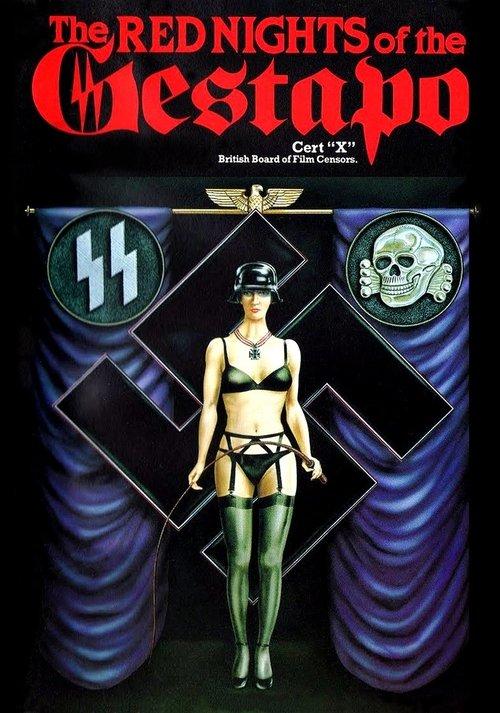 The Red Nights of the Gestapo 1977 official movie poster