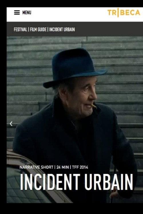 Incident Urbain 2014 official movie poster