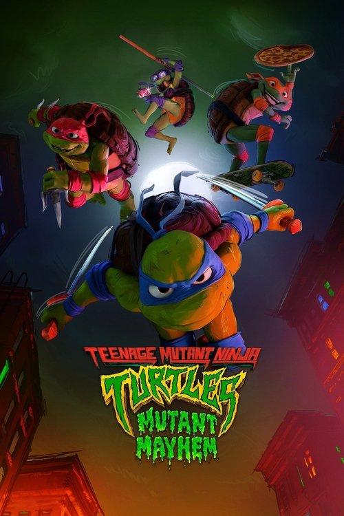 Teenage Mutant Ninja Turtles: Mutant Mayhem 2023 official movie poster