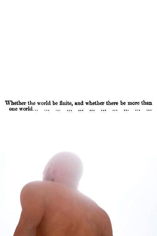 Whether the world be finite, and whether there be more than one world... 2025 official movie poster