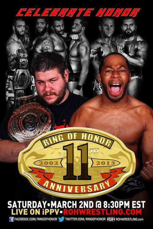 ROH: 11th Anniversary 2013 official movie poster