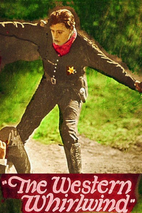 The Western Whirlwind 1927 official movie poster