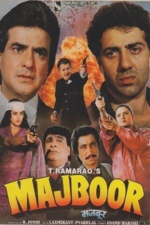 Majboor 1989 official movie poster
