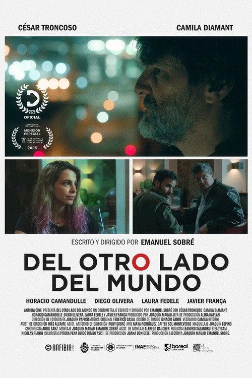 Del otro lado del mundo 2025 official movie poster