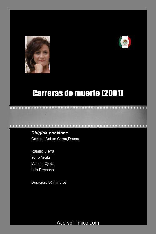 Carreras de muerte 2001 official movie poster