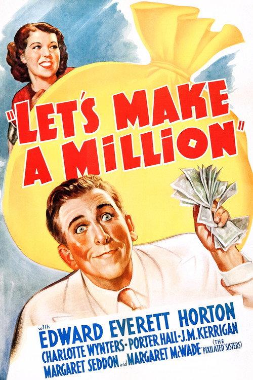 Let's Make a Million 1936 official movie poster