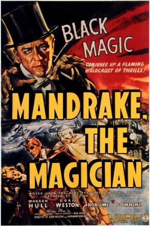 Mandrake the Magician 1940 official movie poster
