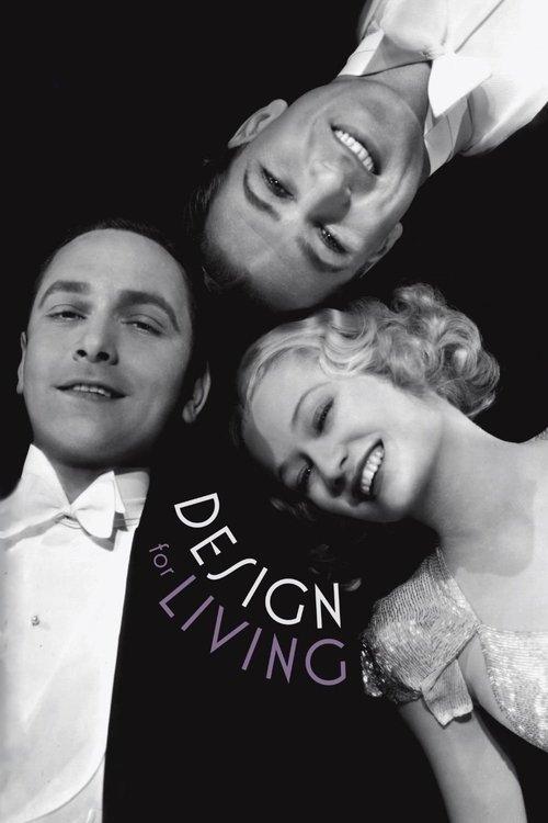 Design for Living 1933 official movie poster