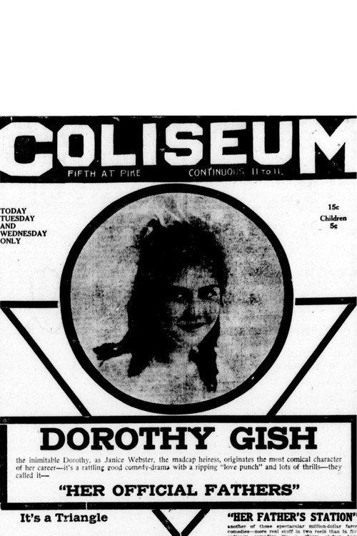 Her Official Fathers 1917 official movie poster