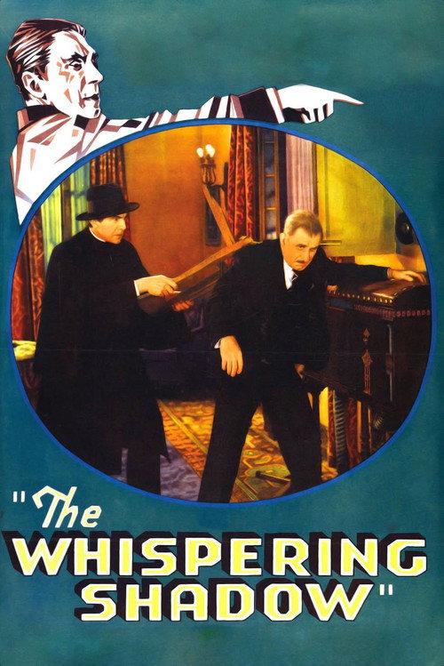 The Whispering Shadow 1933 official movie poster