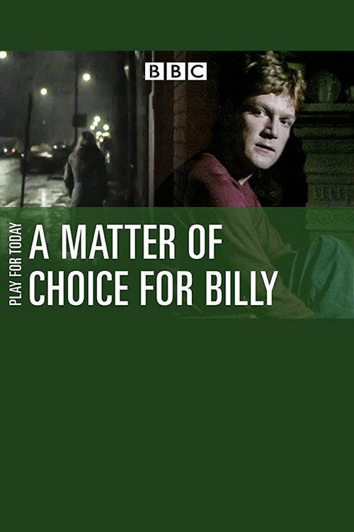 A Matter of Choice for Billy 1983 official movie poster