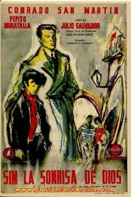 Sin la sonrisa de Dios 1955 official movie poster