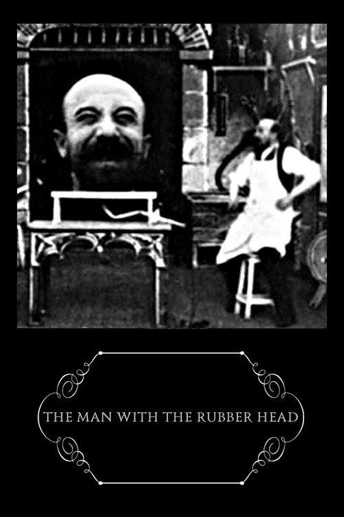 The Man with the Rubber Head 1901 official movie poster
