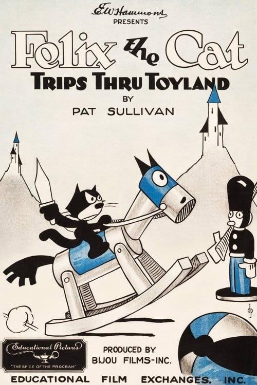 Felix the Cat Trips Thru Toyland 1925 official movie poster