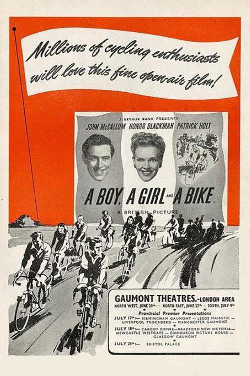 A Boy, a Girl and a Bike 1949 official movie poster