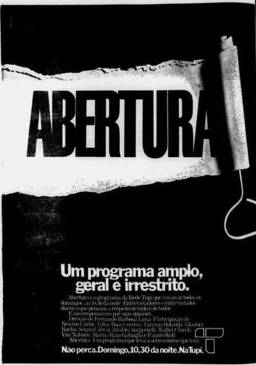 Abertura 1979 official movie poster