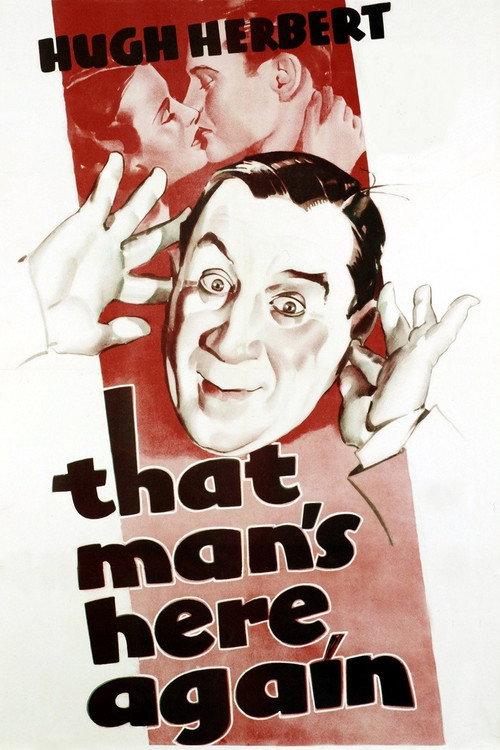 That Man's Here Again 1937 official movie poster