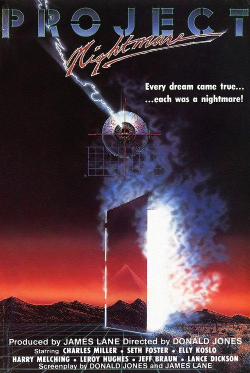 Project Nightmare 1987 official movie poster