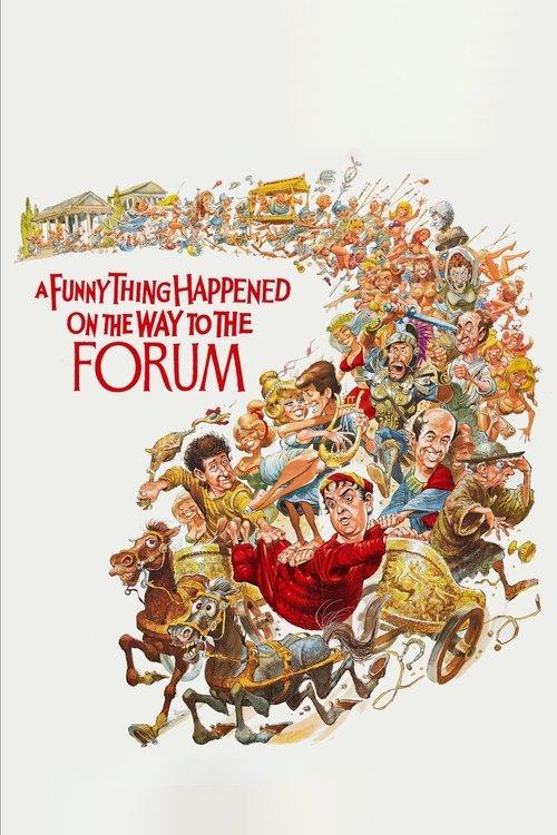A Funny Thing Happened on the Way to the Forum 1966 official movie poster
