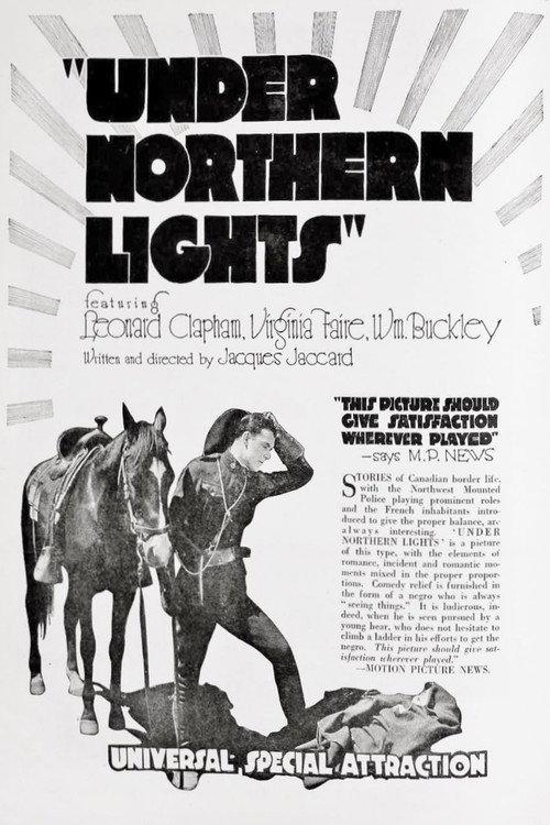 Under Northern Lights 1920 official movie poster