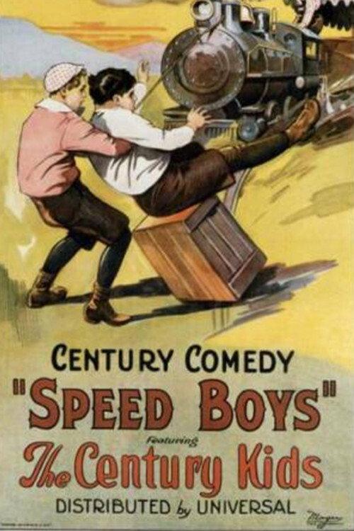 Speed Boys 1924 official movie poster