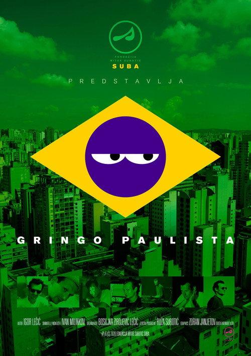 Gringo Paulista 2026 official movie poster