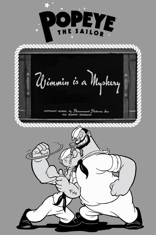 Wimmin is a Myskery 1940 official movie poster